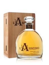 Grappa LAssedio in der Original Holzkiste 0,7 L Villa Laviosa